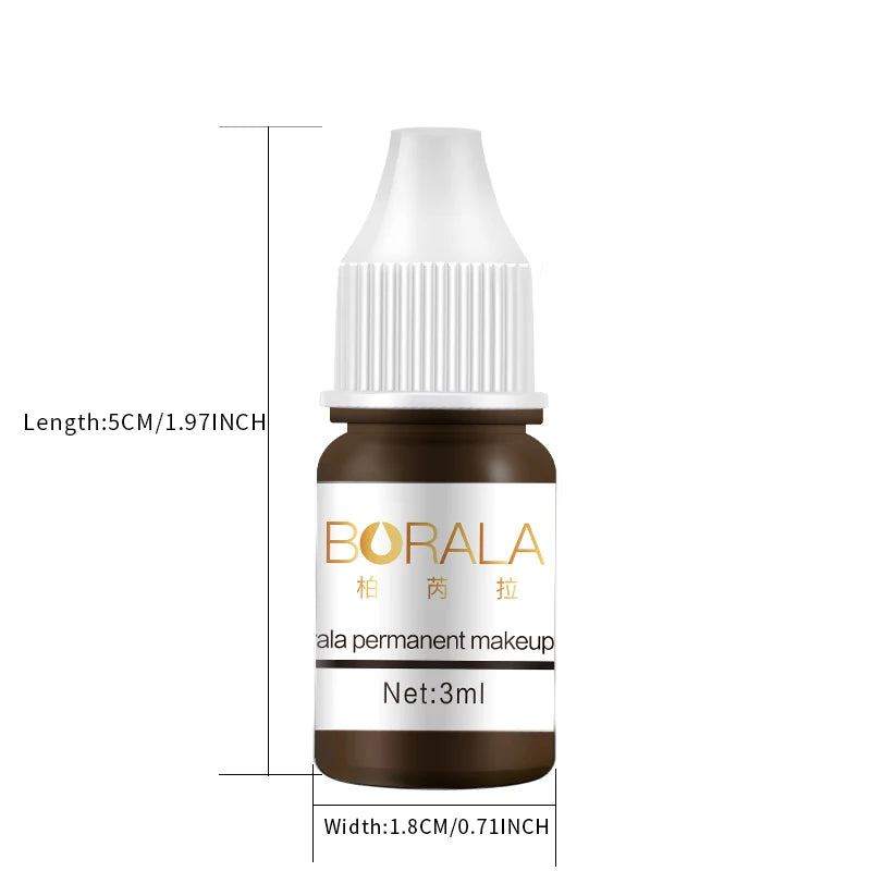 26 färger 3ML Permanent Makeup Tatuering Läppar Ögonbryn Eyeliner Pigment - 24 Timmar Deals