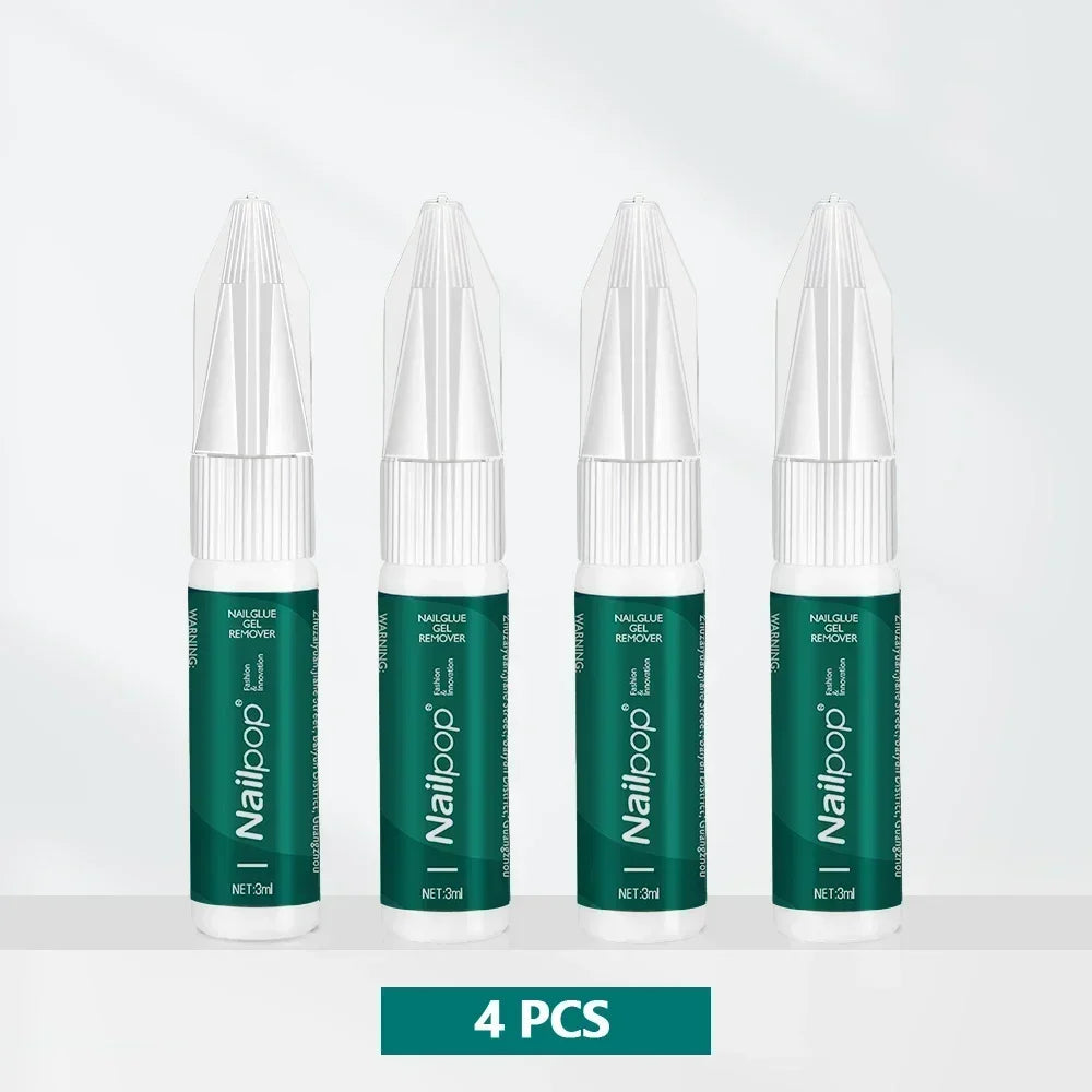 Nailpop 3S snabbtorkande nagellim för nageltips Superstark - 24 Timmar Deals