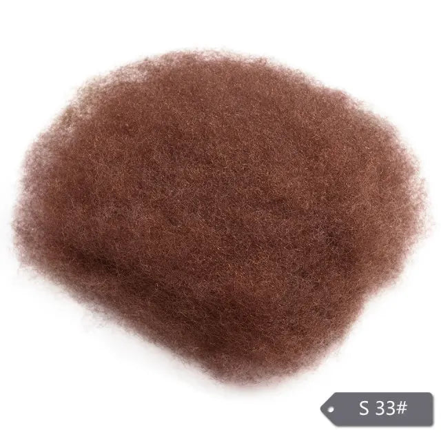 Remy Hair Afro kinky bulk människohår för flätning 1 bunt 50 g/st Naturliga färgflätor - 24 Timmar Deals
