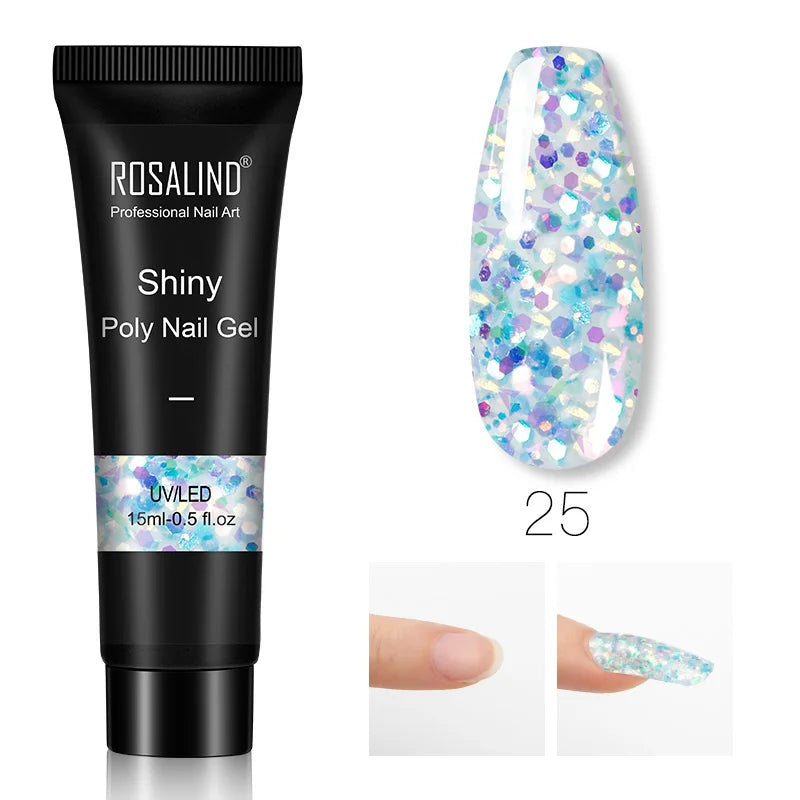 12/15/30/60 ml  Polygel för Nagelförlängning - 24 Timmar Deals