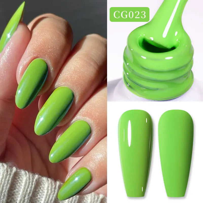 Neonfärg Gel Nagellack 10ml Fluorescerande Nagelgel Orange Gul Grön Lila Varnis Semipermanent Trendig Sommar - 24 Timmar Deals