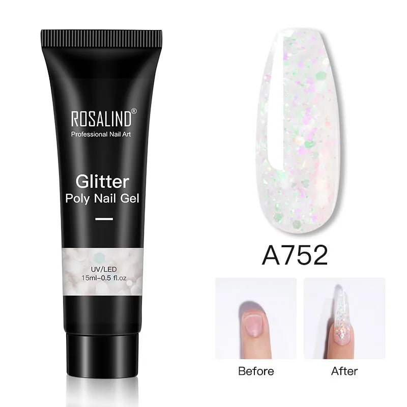 12/15/30/60 ml  Polygel för Nagelförlängning - 24 Timmar Deals