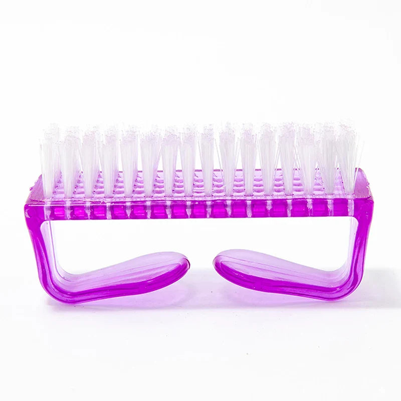 Clean Brush Tool Fil Nail Art Borstar Skötsel Manikyr Pedikyr Mjuk Ta bort damm Småvinkelrengöring - 24 Timmar Deals
