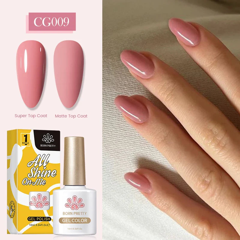 10ml Nagellack 130 Färger Nude Lila Röd UV LED Soak Off UV Gel Semi Permanent Gel Lack - 24 Timmar Deals