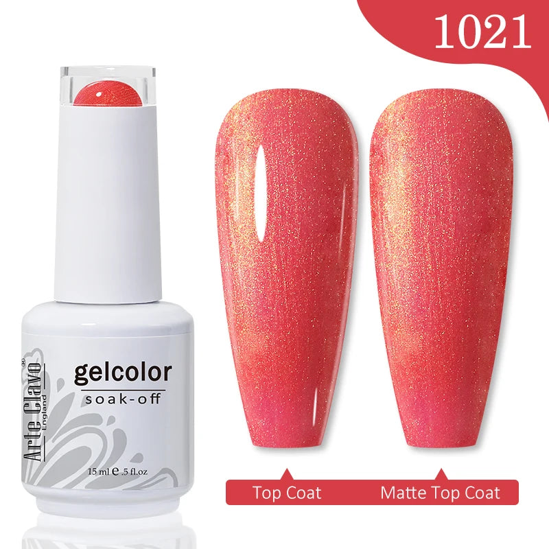 Pink Series Gellack 15ml Soak Off UV LED - 24 Timmar Deals