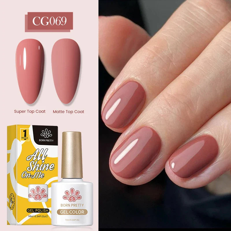 10ml Nagellack 130 Färger Nude Lila Röd UV LED Soak Off UV Gel Semi Permanent Gel Lack - 24 Timmar Deals