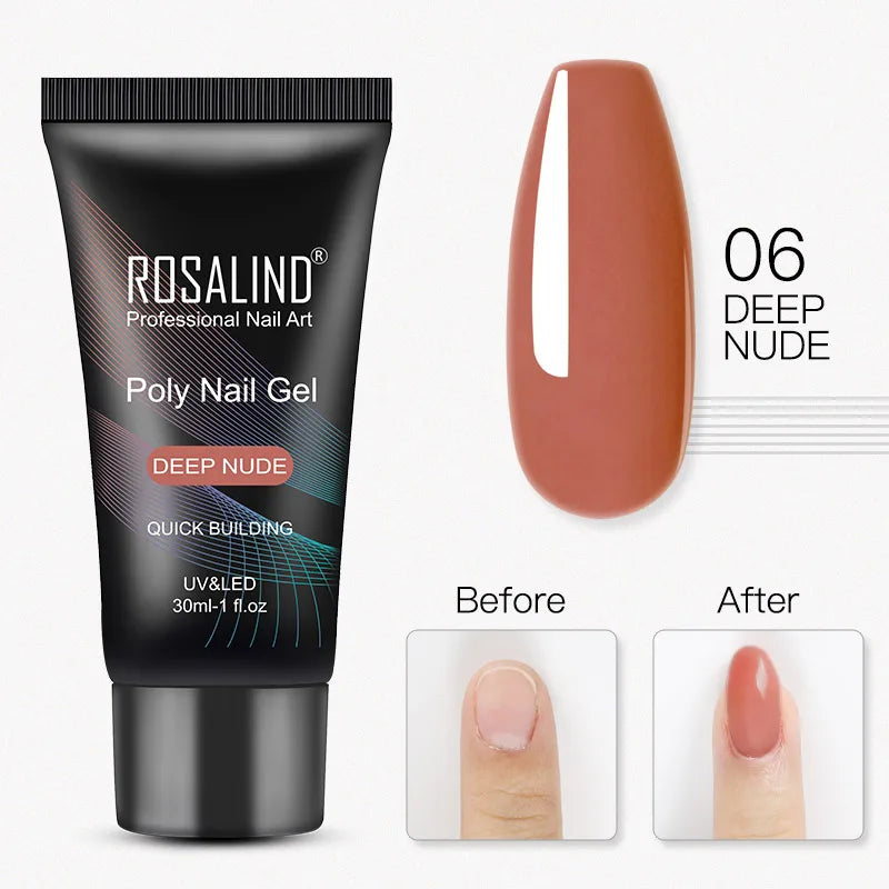 12/15/30/60 ml  Polygel för Nagelförlängning - 24 Timmar Deals