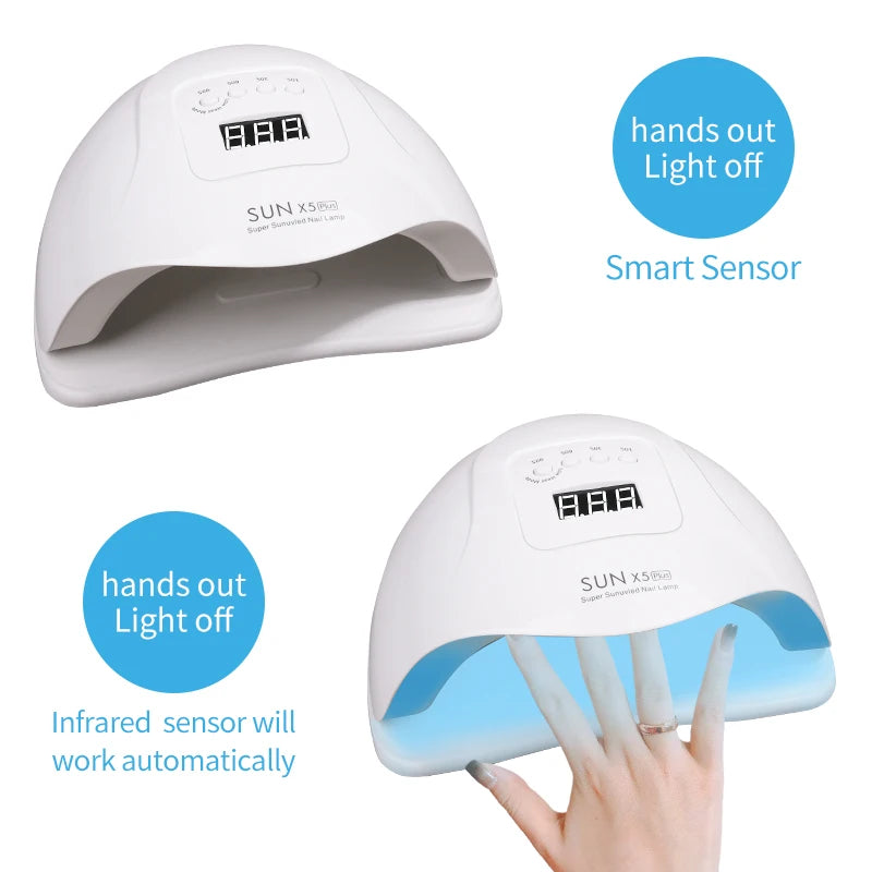 UV Led Nagellampa 80w x 36 lampor - 24 Timmar Deals