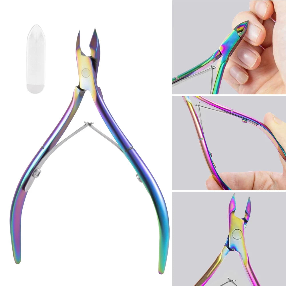 Nail Cutter Nipper Rostfritt stål Dead Skin Remover Tool - 24 Timmar Deals