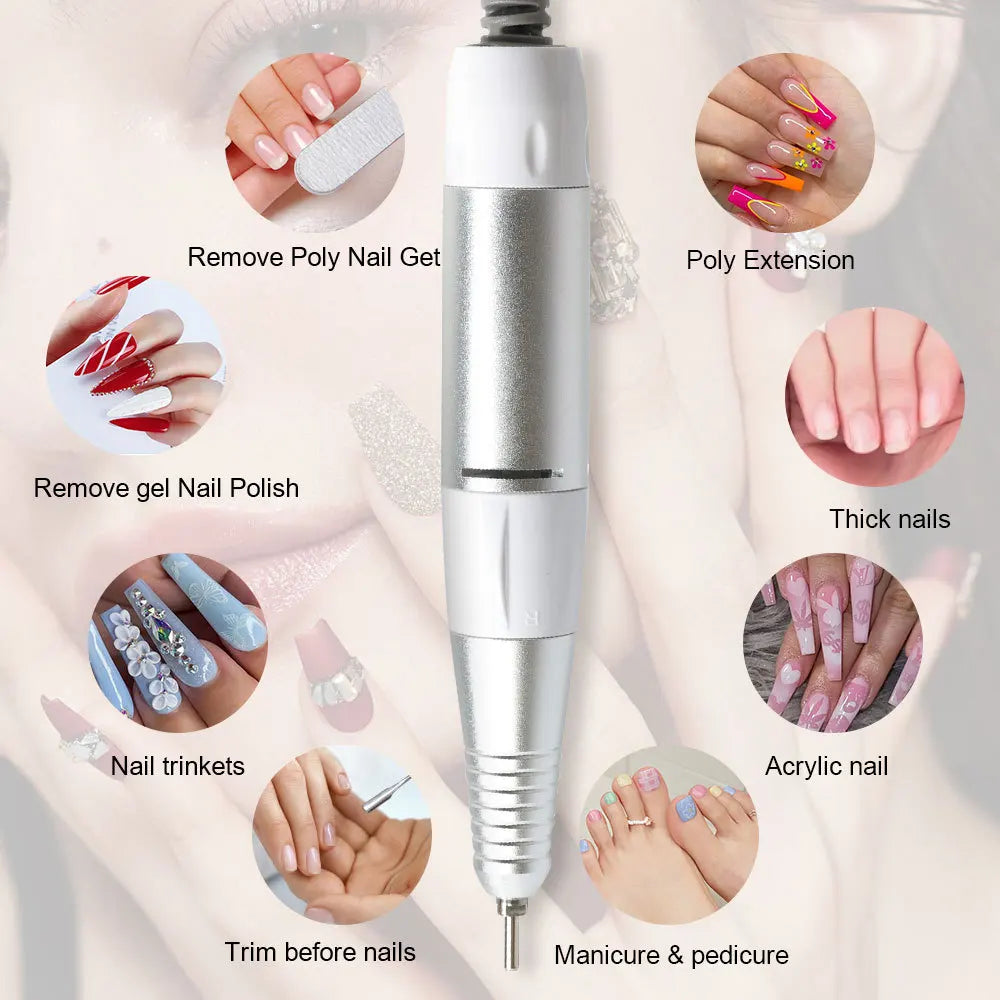 Elektrisk nagelfil handstycke Nagelfil tillbehör - 24 Timmar Deals