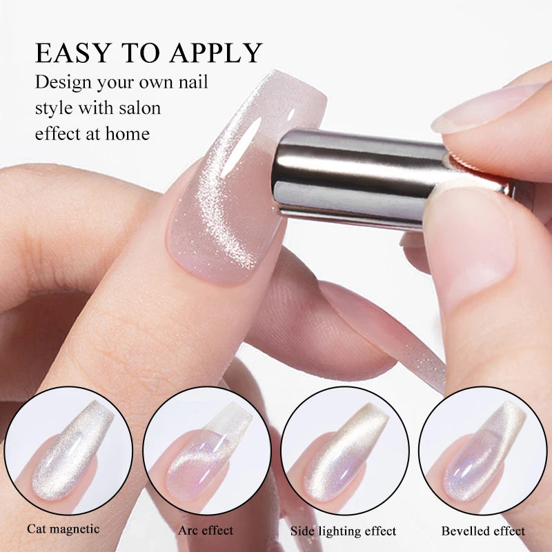 Stark Magnetisk Stick Cat Eye Magnetic För Gel Polish 3D-effekt - 24 Timmar Deals