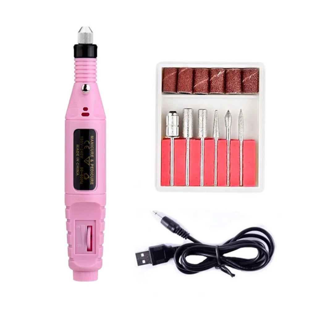 Elektrisk nagelfil set - 24 Timmar Deals
