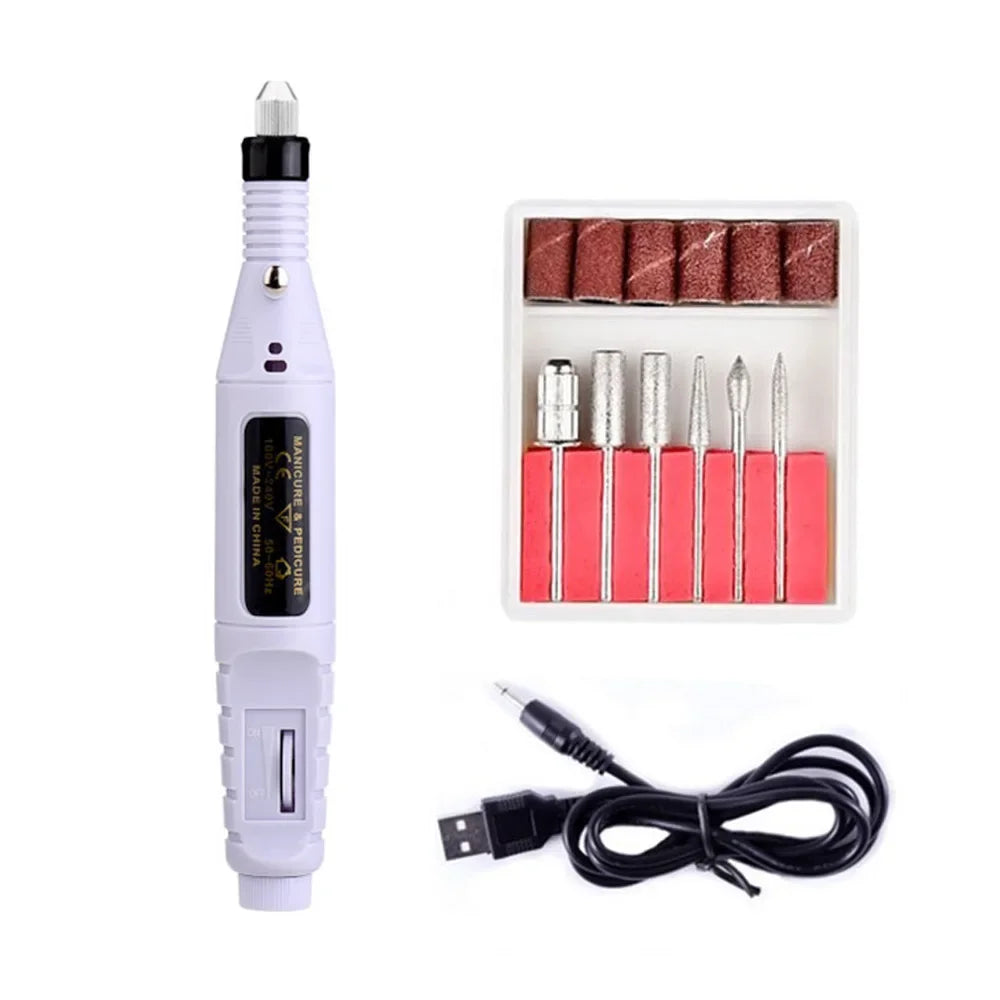 Elektrisk nagelfil set - 24 Timmar Deals