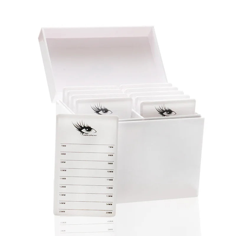 10/5 lager lösögonfransförvaringslåda Akryl Makeup Organizer - 24 Timmar Deals