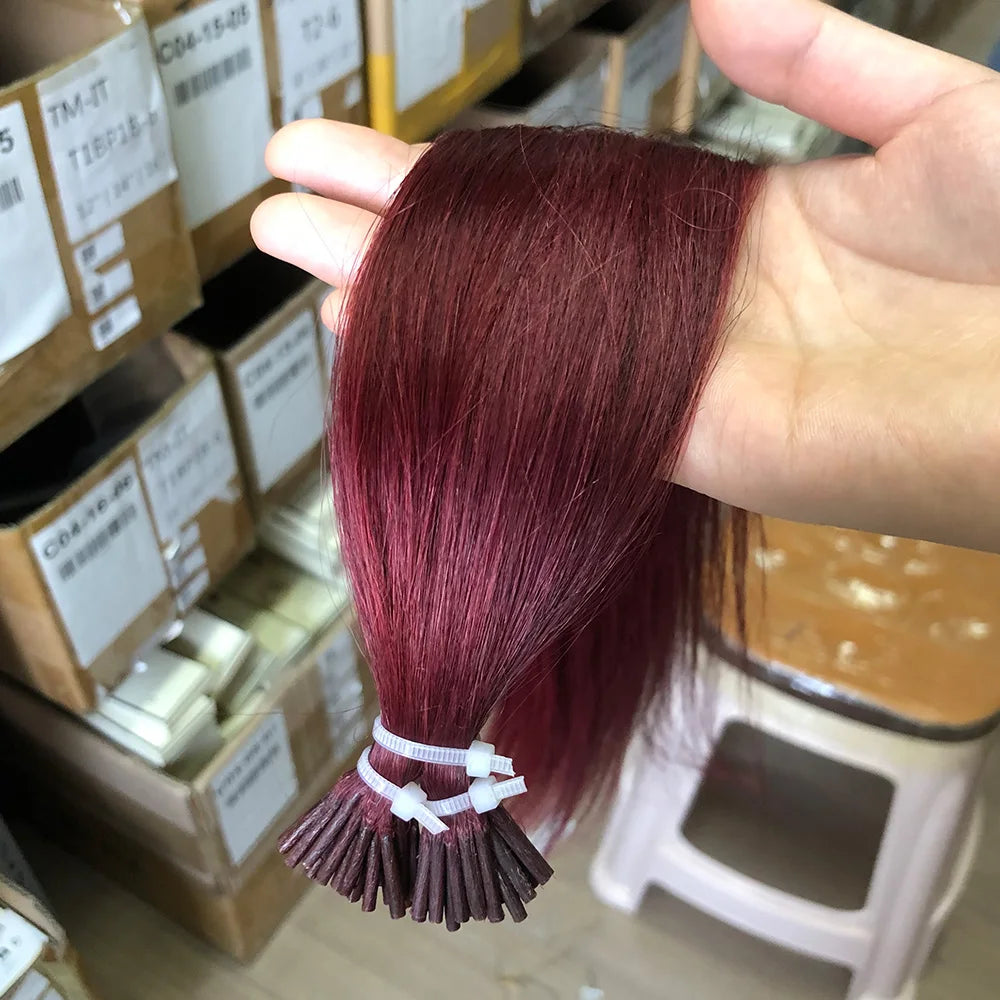 I Tip Microlink Human Hair Extensions 50st/pack - 24 Timmar Deals