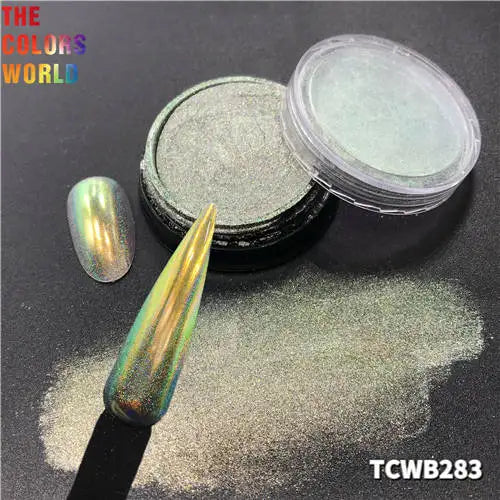 TCT-752 Holographic Mirror Chameleons Resin Pigment Glitter - 24 Timmar Deals