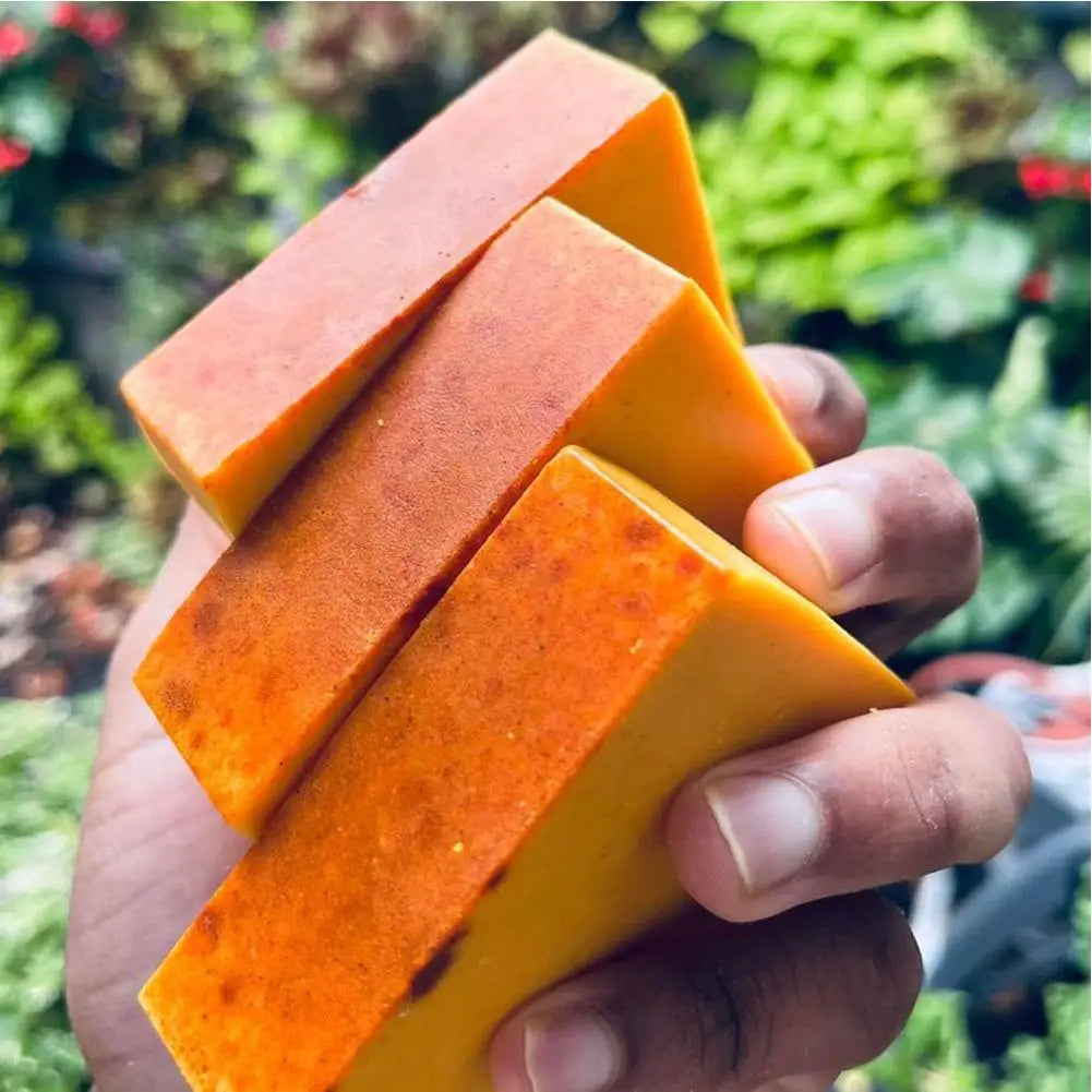 Turmeric Lemon Kojic Soap, Glowing Skin Best Soap Ever - 24 Timmar Deals