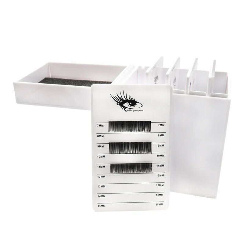10/5 lager lösögonfransförvaringslåda Akryl Makeup Organizer - 24 Timmar Deals