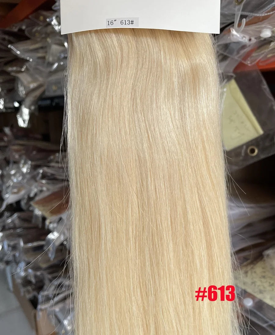 Halo Hair Extensions Brazilian Remy  Human Hair Extensions Secret Wire No Clip - 24 Timmar Deals