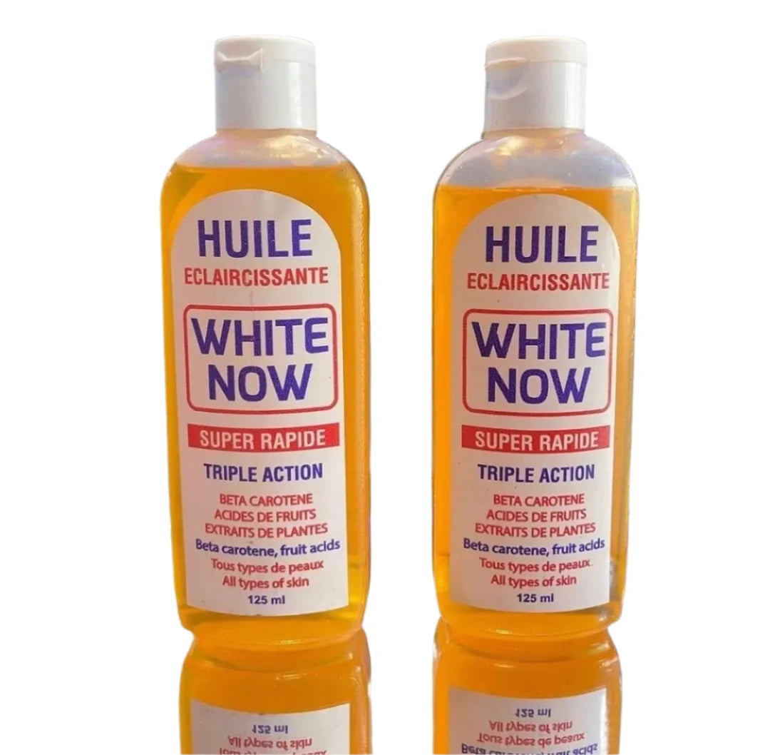 White Now Oil Serum Triple Action Med Betakaroten and fruktsyror 125ml 