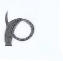 Gradient Female Long Curly Hair Wig Patch - 24 Timmar Deals