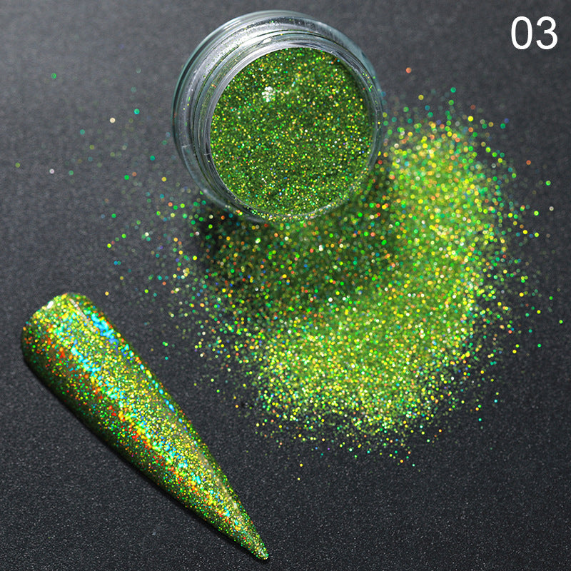 Aurora Magic Nail Powder Nail Glitter - 24 Timmar Deals