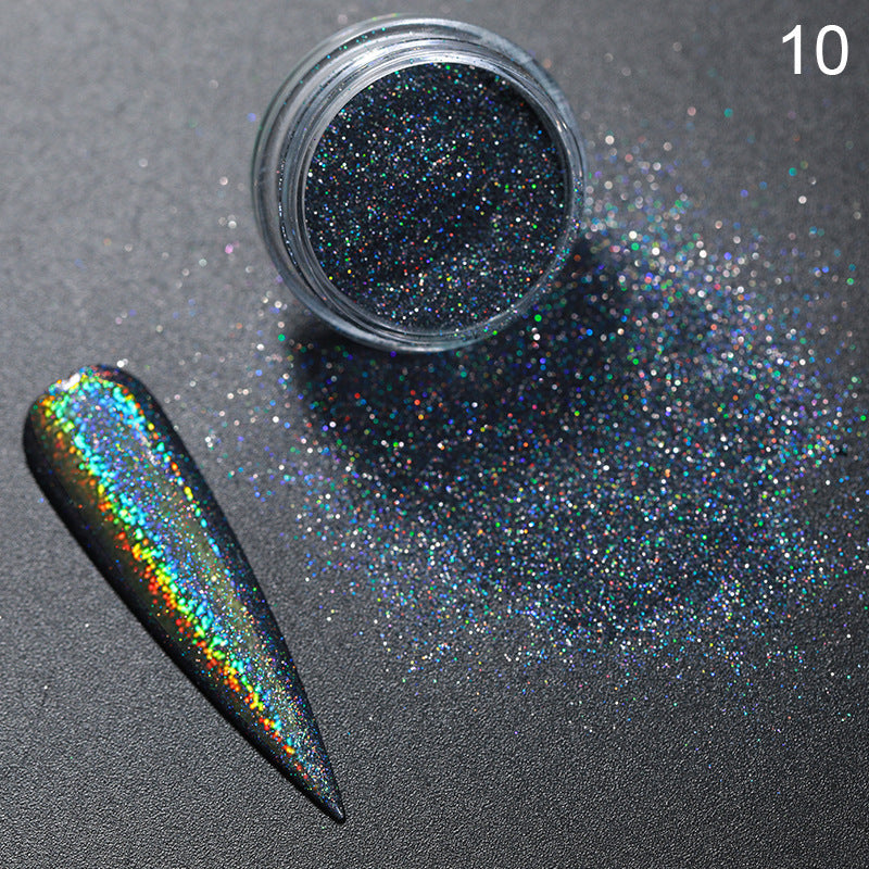 Aurora Magic Nail Powder Nail Glitter - 24 Timmar Deals