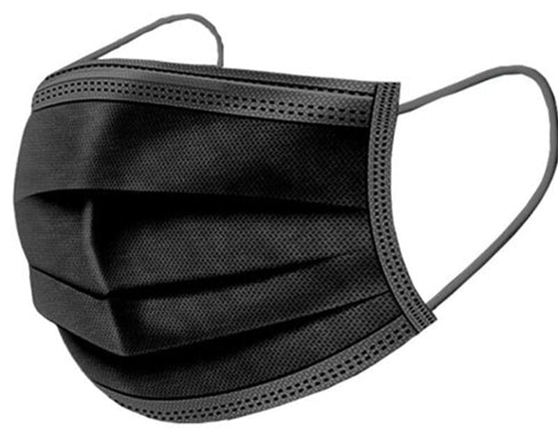 50st Munskydd Mask Disponibel Non-wove 3-lagers filter Mask mun Ansiktsmask Andningsbara - 24 Timmar Deals
