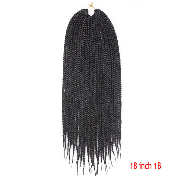Crochet Hair Senegal Box Braids Braid Hair Extension - 24 Timmar Deals