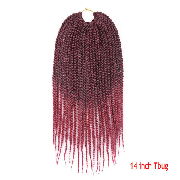 Crochet Hair Senegal Box Braids Braid Hair Extension - 24 Timmar Deals