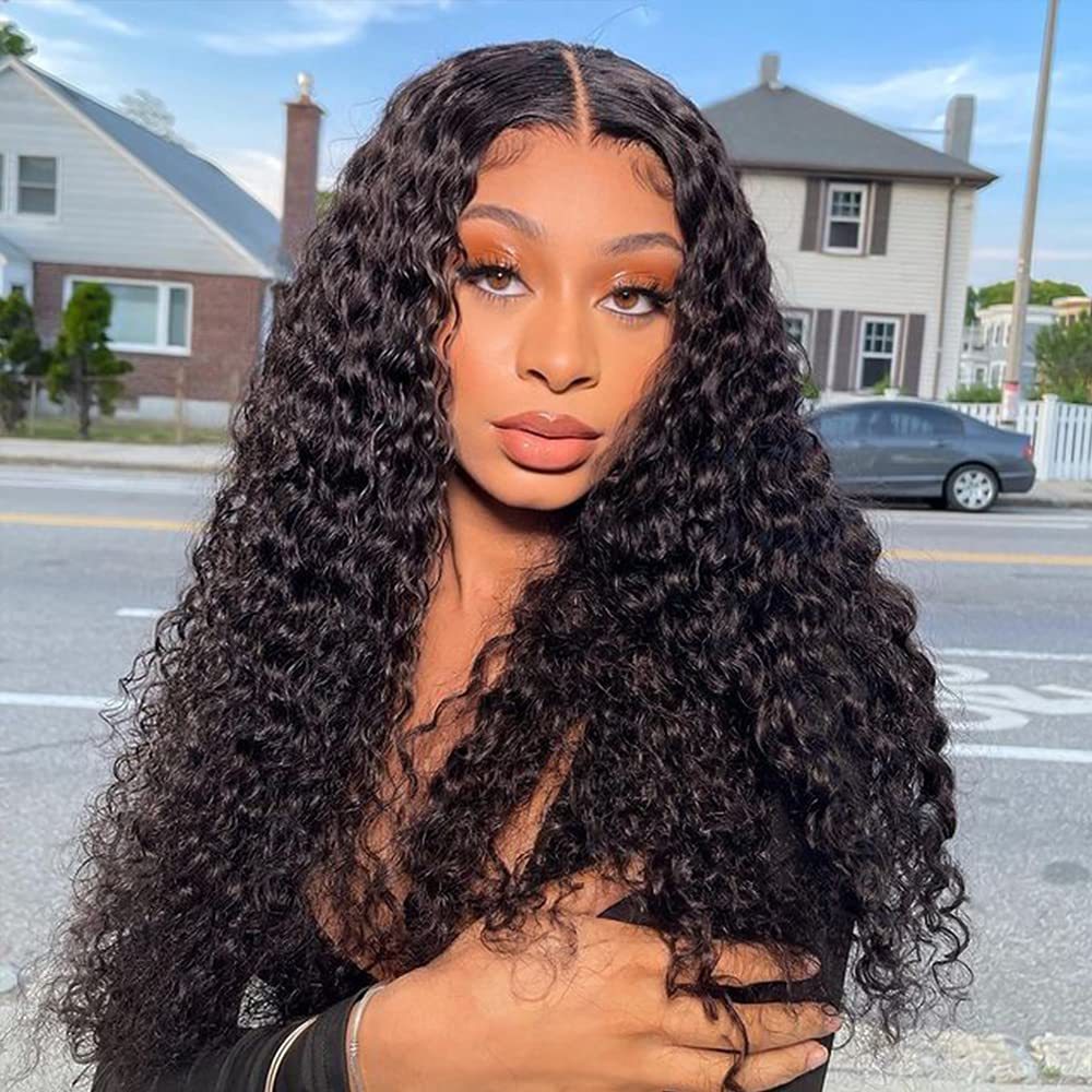 European And American Style Wig Front Lace Small Roll Medium Long Curly Hair - 24 Timmar Deals