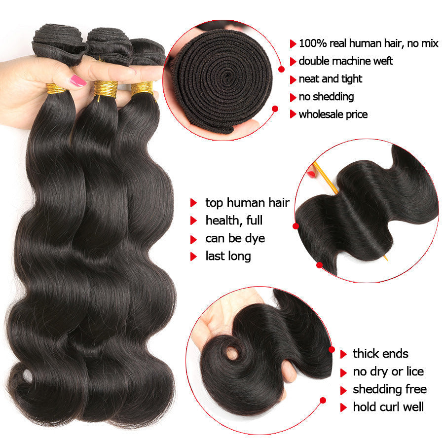 Piece Body Wave Human Hair Bundles - 24 Timmar Deals