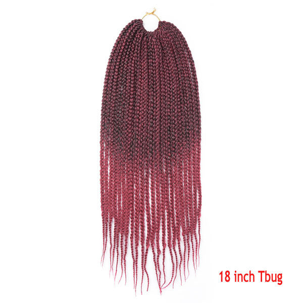 Crochet Hair Senegal Box Braids Braid Hair Extension - 24 Timmar Deals