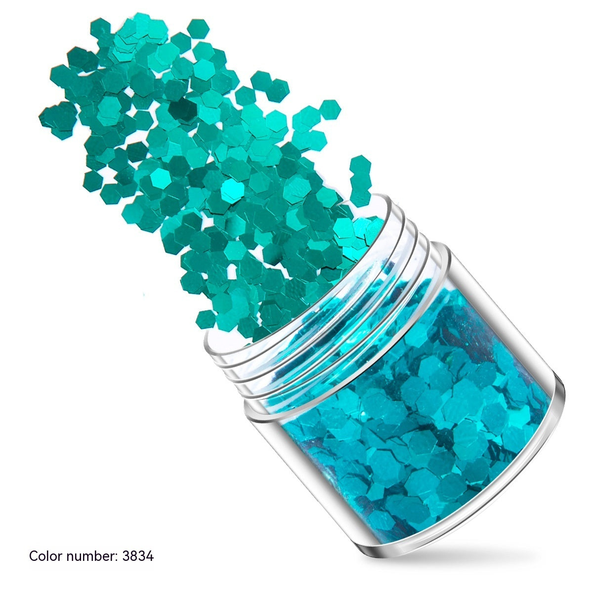 Green Manicure Set 12 Colors Mixed Nail Sequins Glitter Powder Gradient Laser Powder - 24 Timmar Deals