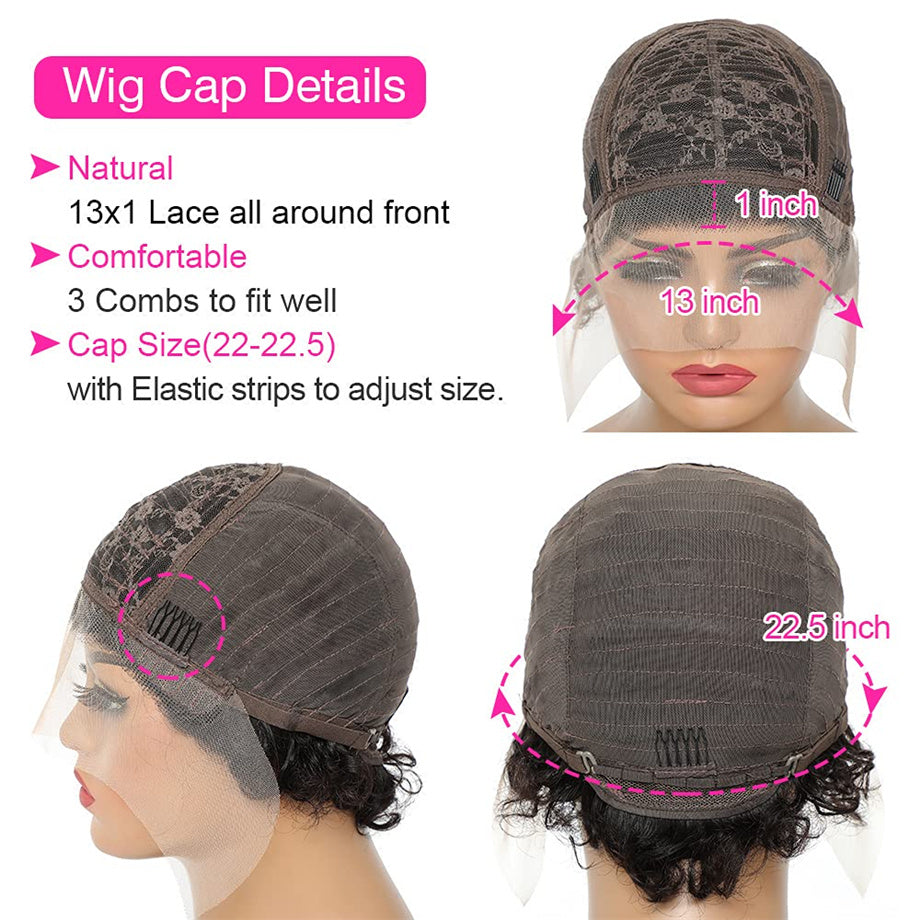 Natural Curly Hair Lace Before Any Face Wig Female Fashion - 24 Timmar Deals