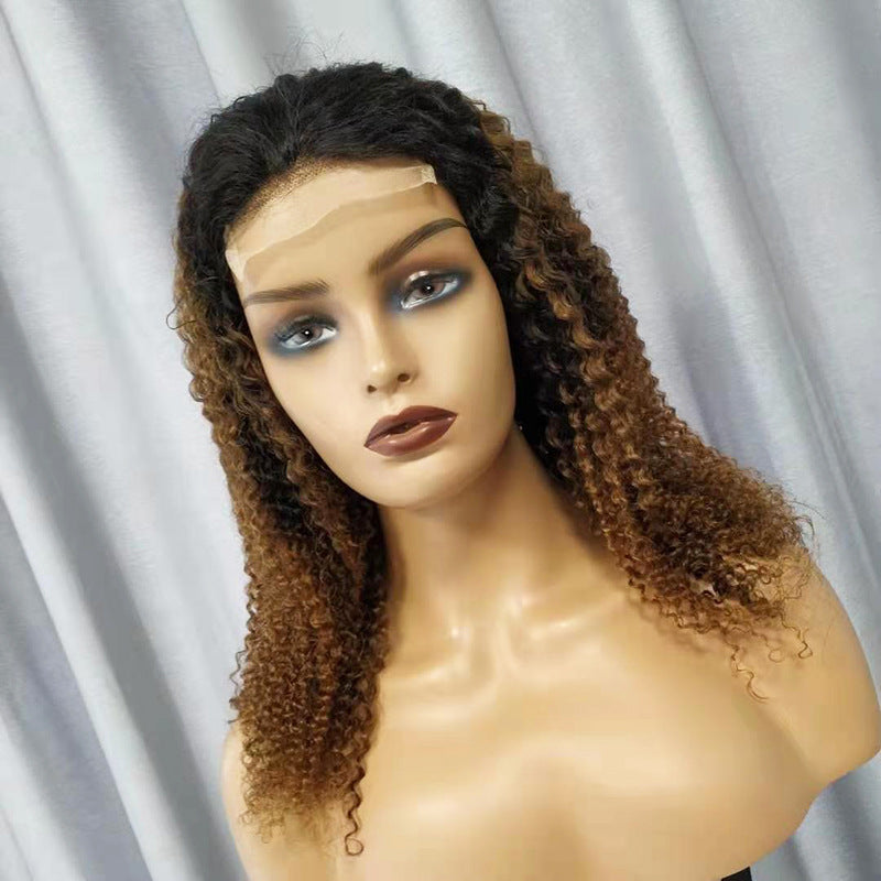 Human Hair Wigs Kinky Curly - 24 Timmar Deals