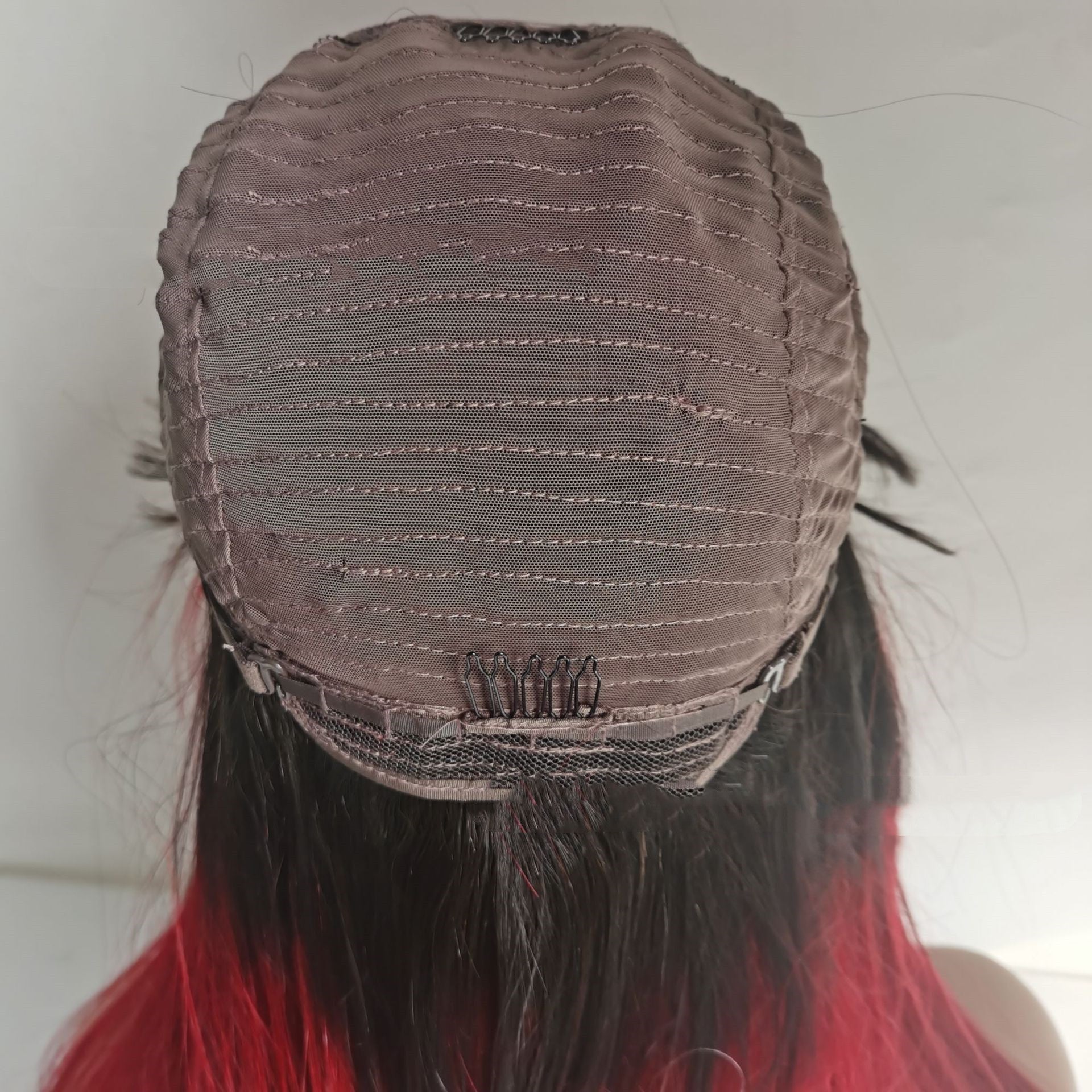 Wig Factory Real Human Hair Wig Mechanism Headgear  Hair Wig - 24 Timmar Deals