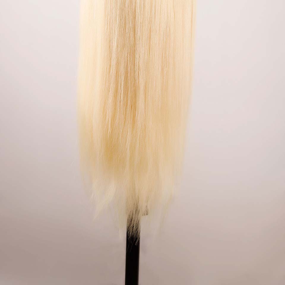 Hand Hook Mesh One Real Hair Headgear Wig STW - 24 Timmar Deals