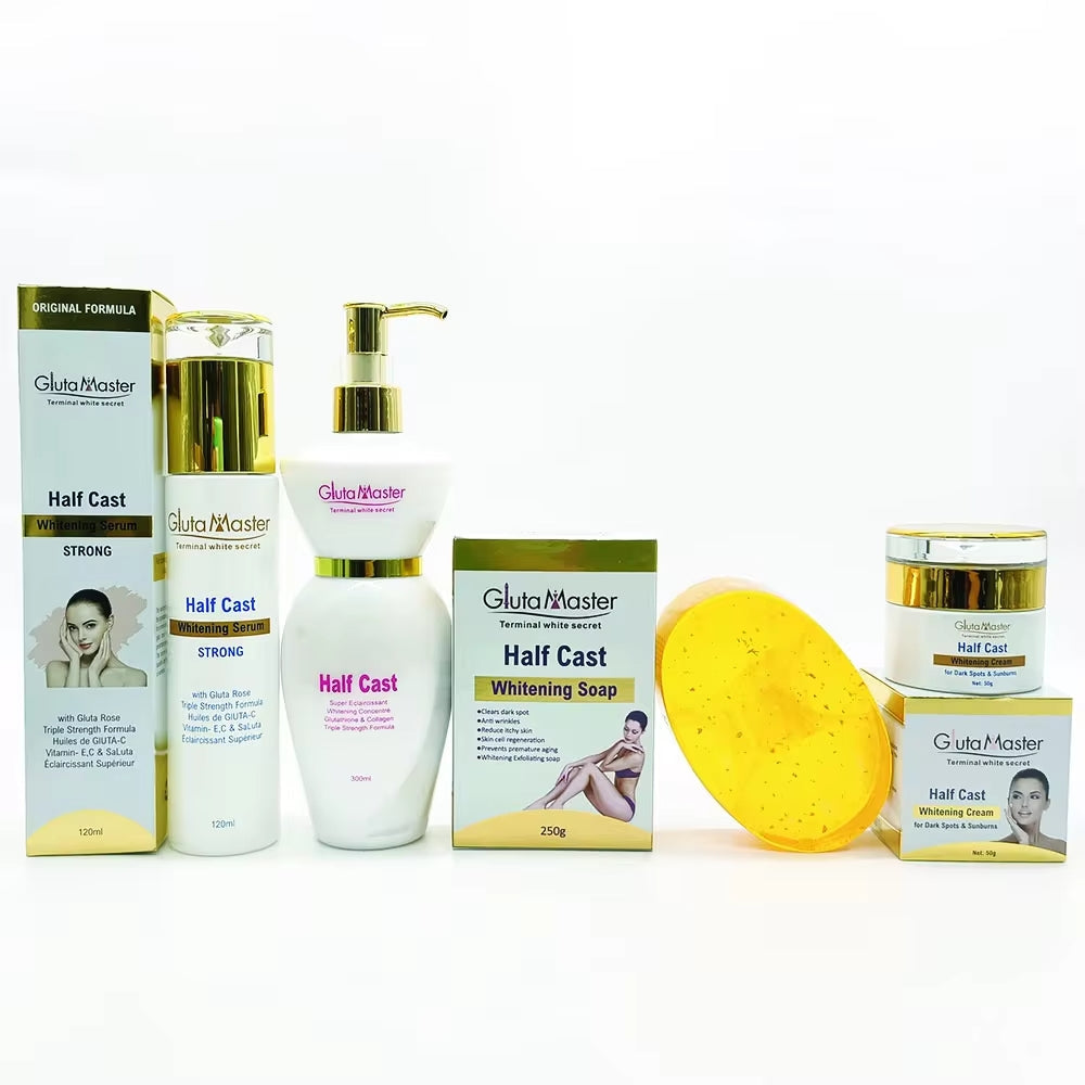 Glauta Master Whitening Body Skin Care Half Cast Set - 24 Timmar Deals