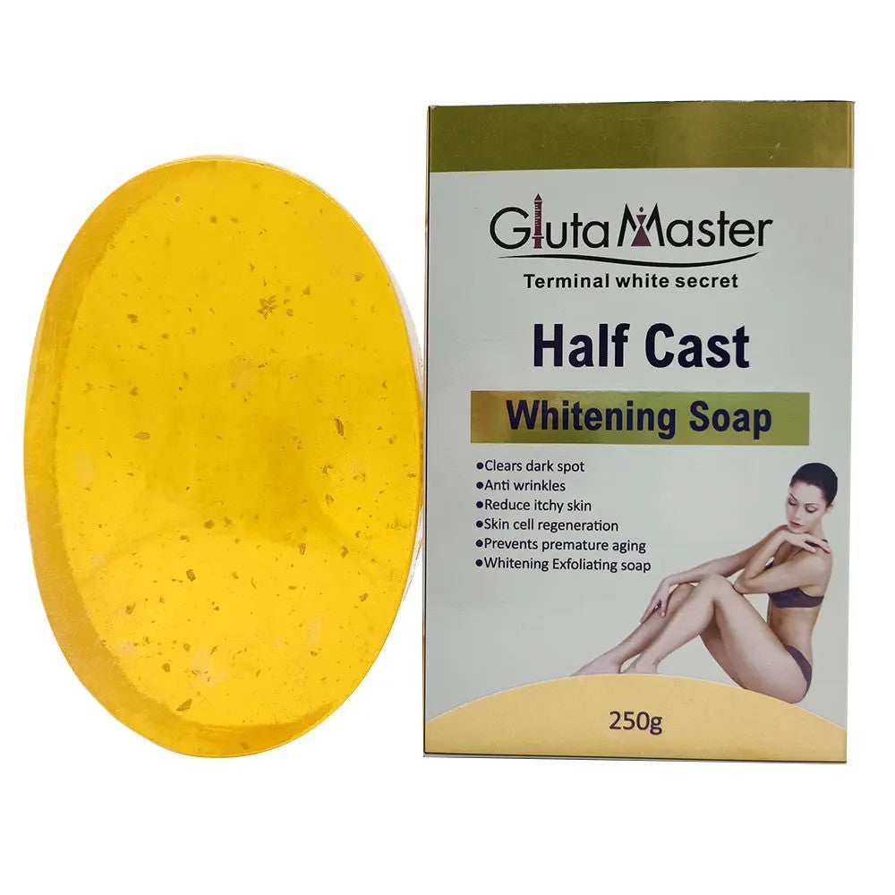 Gluta master with vitamin C, retinol, anti-dark spots anti-acne exfoliating reduce itching cleansing skin whitening soap - 24 Timmar Deals