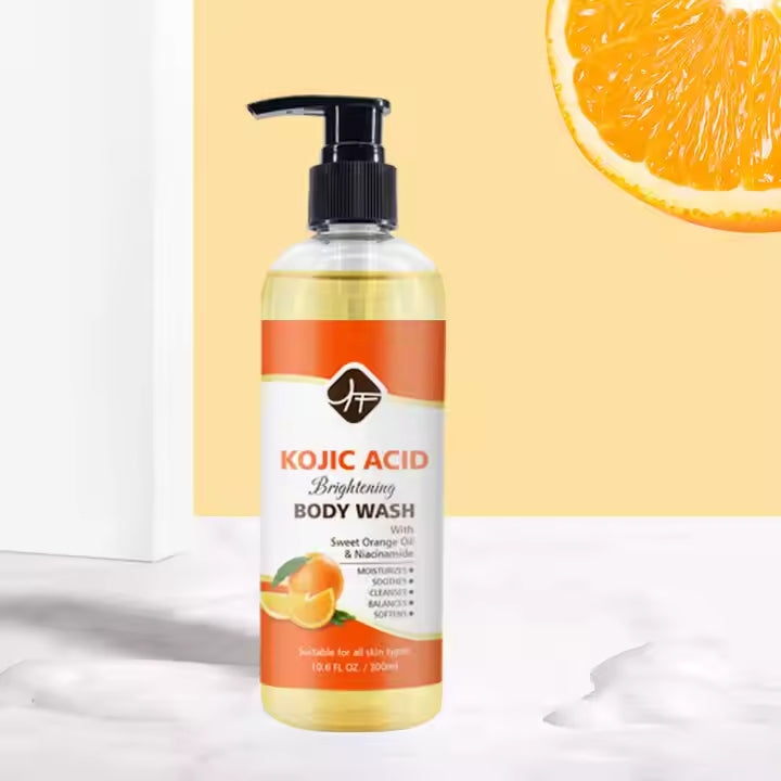 Kojic Acid Organic Body Wash Natural Shower Gel 300ml - 24 Timmar Deals
