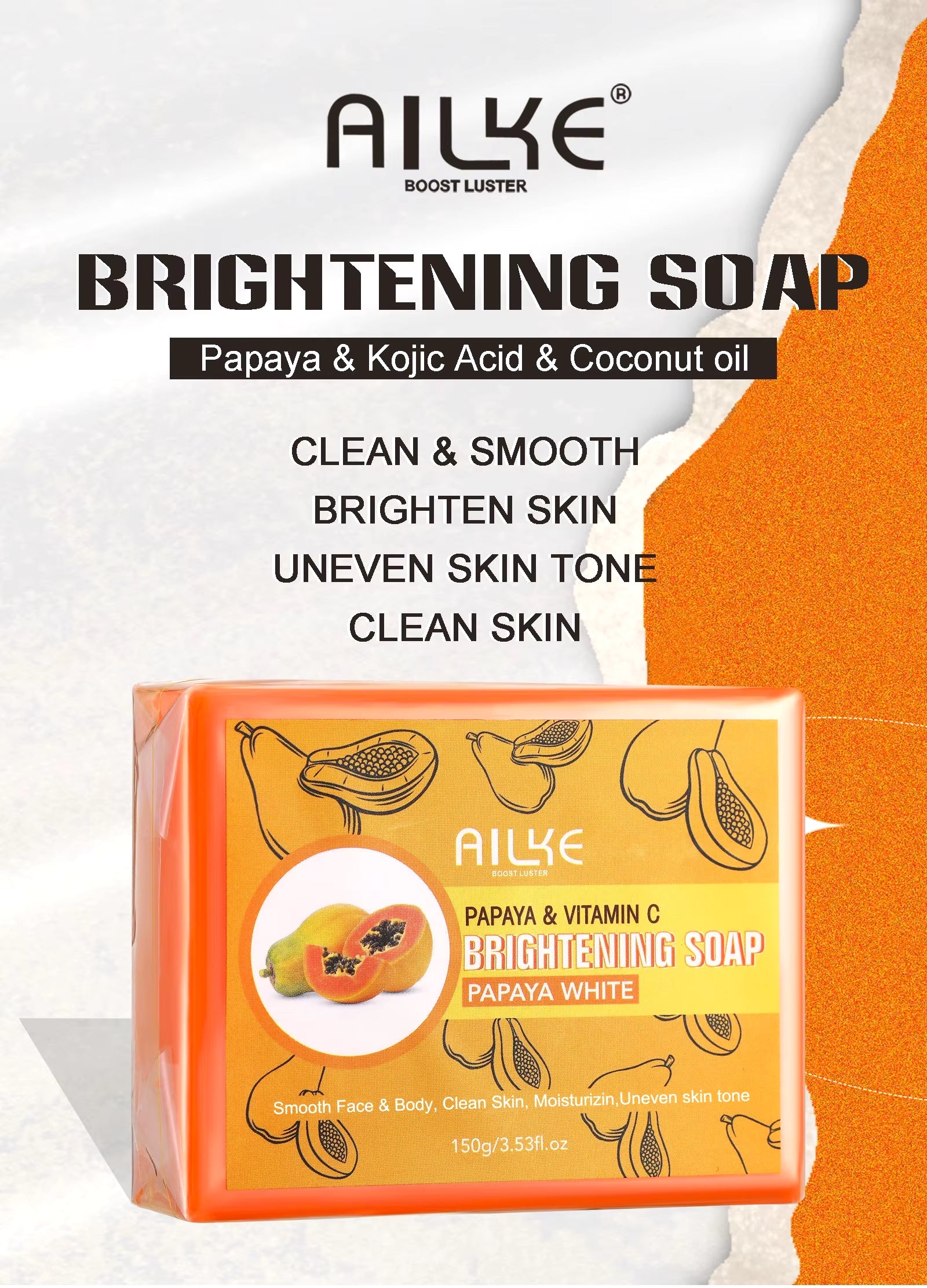 Kojic & Papaya Tvål 150gr - 24 Timmar Deals