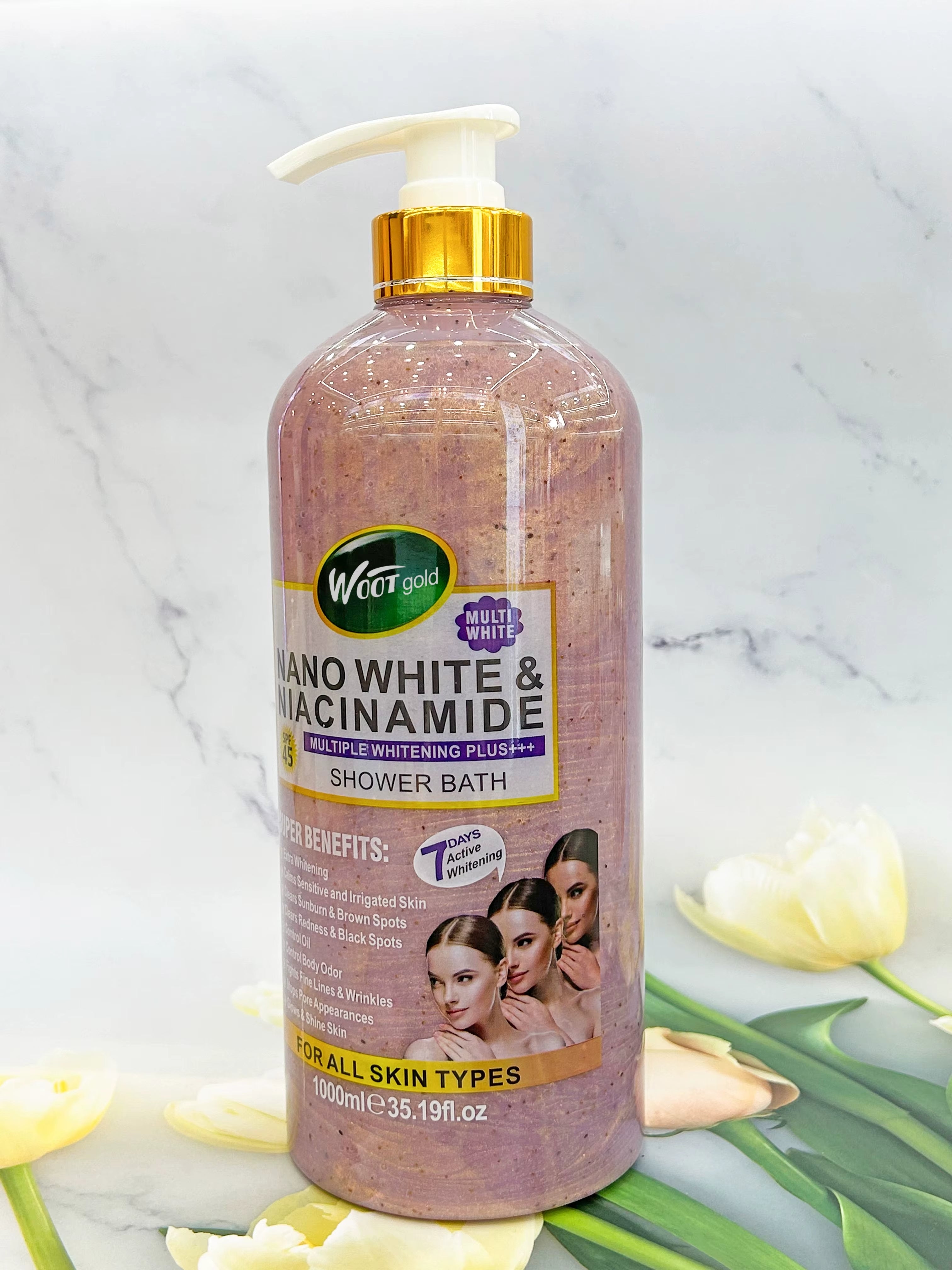 1000ml Whitening Shower Gel Scrub - 24 Timmar Deals