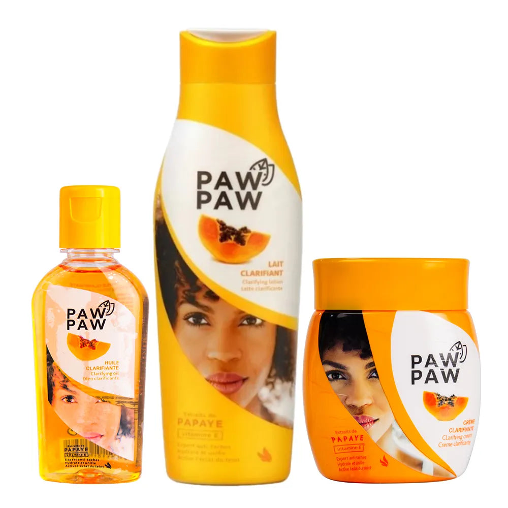 pawpaw lotion, oil, cream
