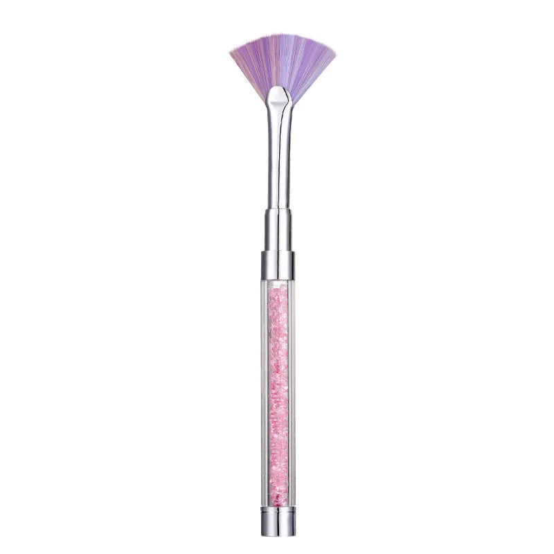 Strass handtag Fläktform Nagelborste Gradient - 24 Timmar Deals