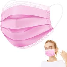 50st Munskydd Mask Disponibel Non-wove 3-lagers filter Mask mun Ansiktsmask Andningsbara - 24 Timmar Deals