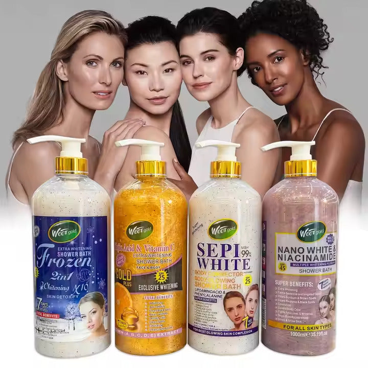 1000ml Whitening Shower Gel Scrub - 24 Timmar Deals